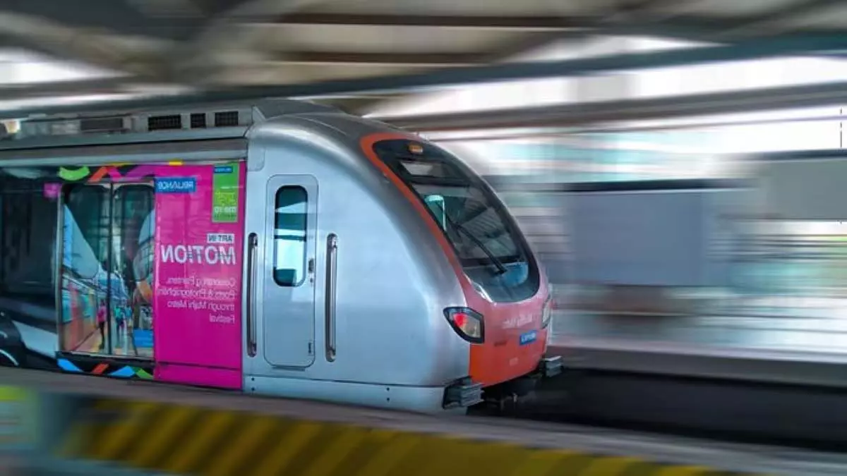 Mumbai: 16 अप्रैल से ट्रायल रन शुरू होने के साथ ही येलो लाइन जल्द ही पटरी पर आ जाएगी Mumbai: 16 अप्रैल से ट्रायल रन शुरू होने के साथ ही येलो लाइन जल्द ही पटरी पर आ जाएगी
