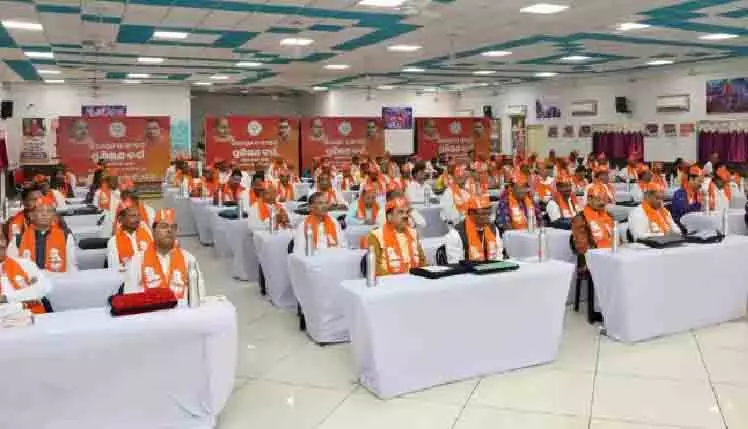 भाजपा ने Puri में उच्च स्तरीय प्रशिक्षण शिविर का समापन किया भाजपा ने Puri में उच्च स्तरीय प्रशिक्षण शिविर का समापन किया