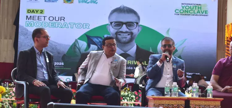Sikkim : पर्यटन विकास के लिए अंतर्राष्ट्रीय युवा सम्मेलन में पर्यटन, मानसिक स्वास्थ्य पर चर्चा Sikkim : पर्यटन विकास के लिए अंतर्राष्ट्रीय युवा सम्मेलन में पर्यटन, मानसिक स्वास्थ्य पर चर्चा