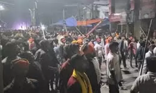 Jharkhand:  धार्मिक शोभायात्रा पर हमला