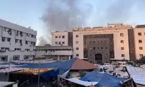 Israel ने गाजा के एकमात्र कार्यरत अस्पताल को बनाया निशाना, अस्पताल खाली