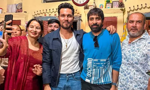 गोपीचंद मलिनेनी संग हार्ट ऑफ जाट लैंड पहुंचे एक्टर रणदीप हुड्डा