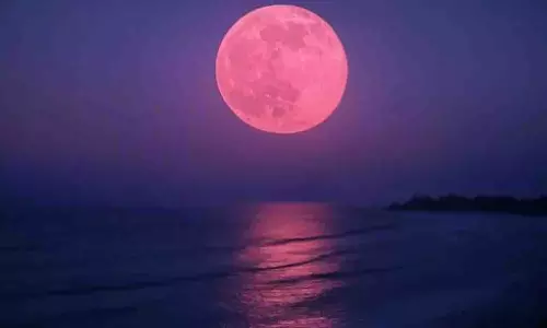 Visakhapatnam में आरके बीच पर चांद देखने की सुविधा शुरू हुई