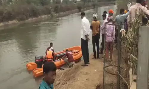 मंत्रालय के दो कर्मचारियों की मौत, नहर में डूबे