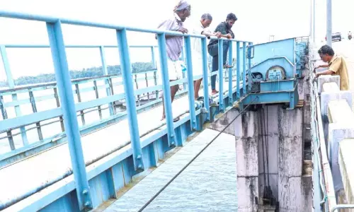 थन्नीरमुक्कम बंड के शटर उठ रहे ; मछली स्टॉक में वृद्धि होगी थन्नीरमुक्कम बंड के शटर उठ रहे ; मछली स्टॉक में वृद्धि होगी
