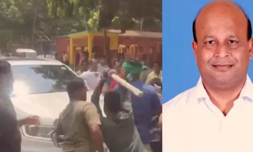 ओडिशा के जाजपुर में बीजद के पूर्व विधायक पर हमला, कार में तोड़फोड़