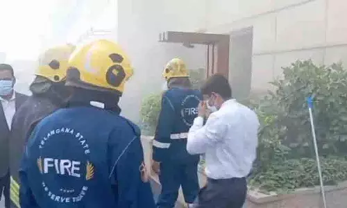 पांच सितारा होटल में लगी आग, सनराइजर्स Hyderabad की टीम कर रही मेजबानी