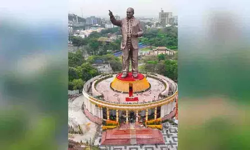 Hyderabad: दुनिया की सबसे ऊंची अंबेडकर प्रतिमा आखिरकार जनता के लिए खोल दी गई Hyderabad: दुनिया की सबसे ऊंची अंबेडकर प्रतिमा आखिरकार जनता के लिए खोल दी गई