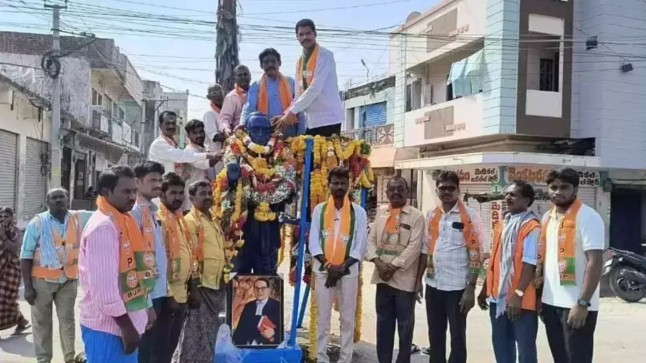 Telangana: भाजपा ने आइजा में अंबेडकर जयंती धूमधाम से मनाई