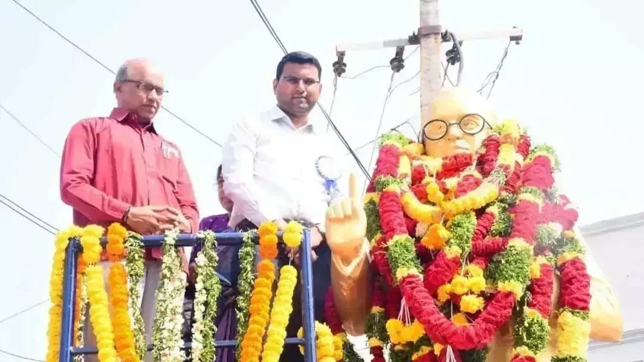 Dr. B.R. अंबेडकर की 134वीं जयंती गडवाल में भव्य रूप से मनाई गई
