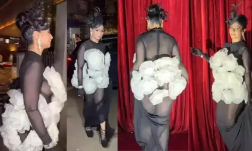 कार्यक्रम में पारदर्शी ड्रेस पहनने के लिए ट्रोल हुईं तनिषा मुखर्जी, VIDEO...