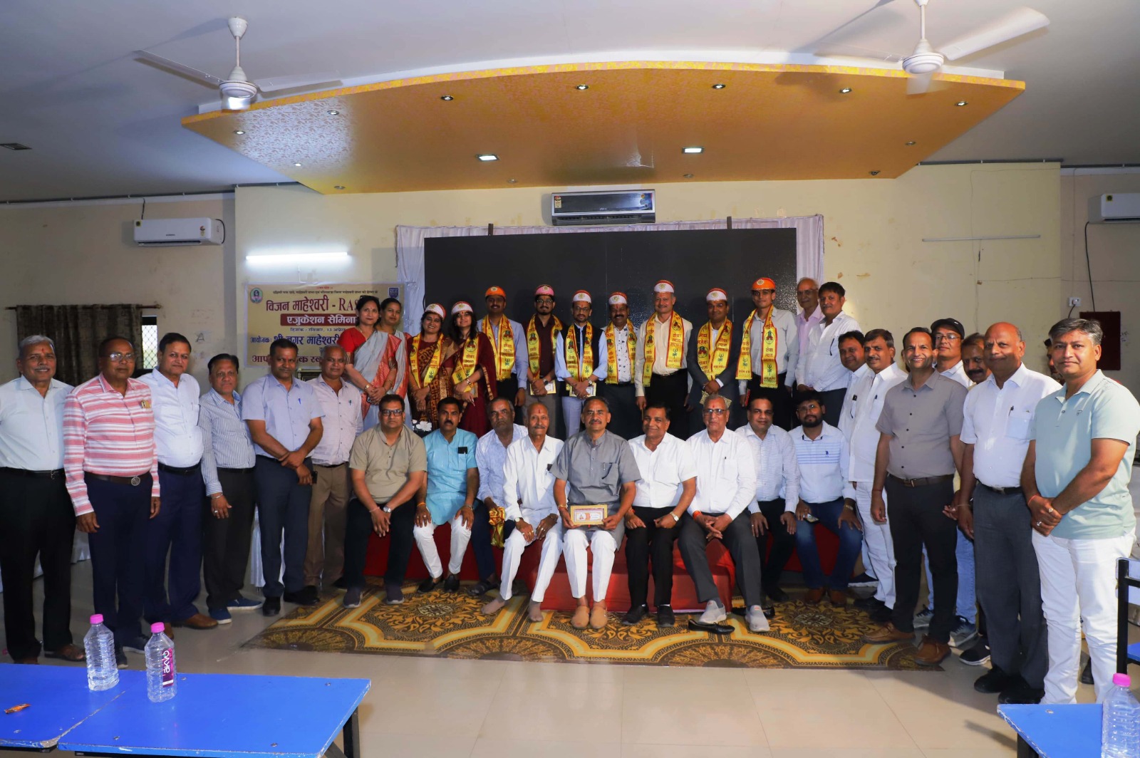 पुराना शहर माहेश्वरी समाज ने IAS, आईपीएस, आरएएस अधिकारियों का किया भव्य स्वागत