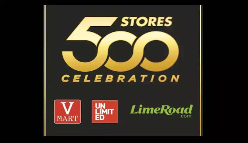 वी-मार्ट ने भारत भर में 500 स्टोर की उपलब्धि हासिल की वी-मार्ट ने भारत भर में 500 स्टोर की उपलब्धि हासिल की