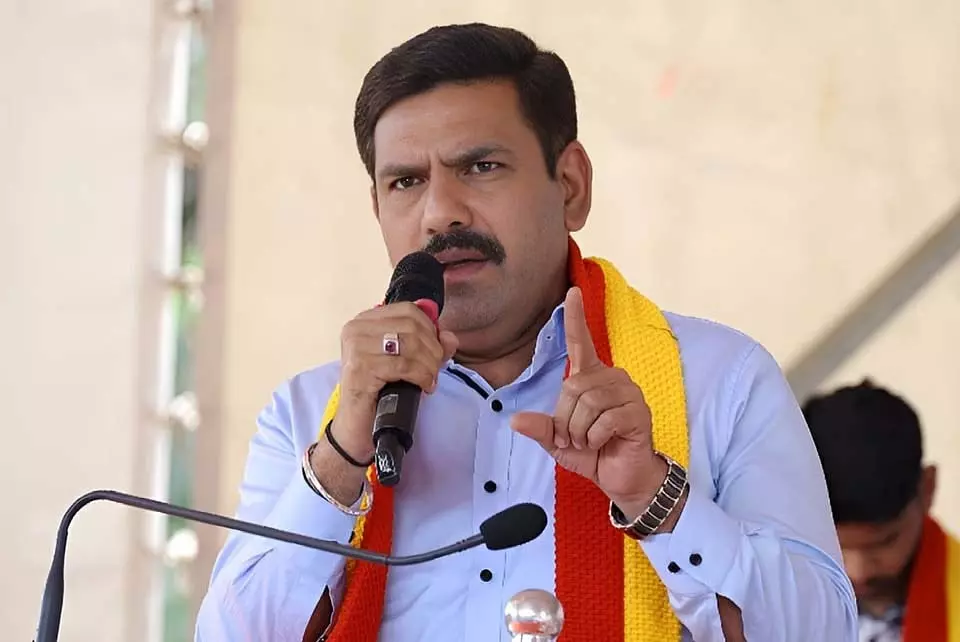 कांग्रेस ने अंबेडकर को नहीं दिया भारत रत्न: B.Y. Vijayendra कांग्रेस ने अंबेडकर को नहीं दिया भारत रत्न: B.Y. Vijayendra