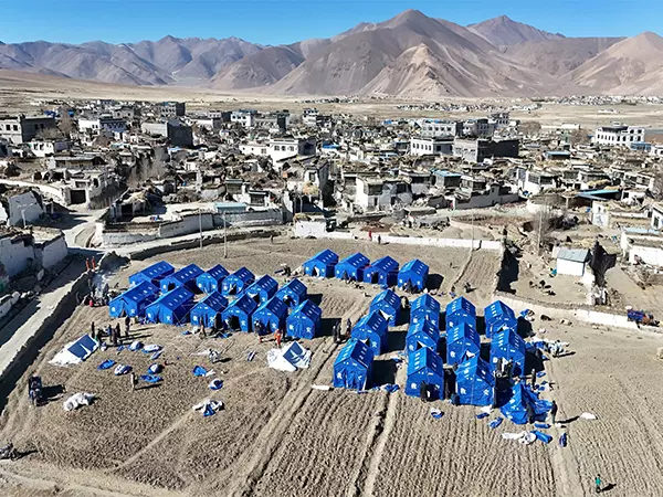 Tibet में 3.5 तीव्रता का भूकंप आया Tibet में 3.5 तीव्रता का भूकंप आया