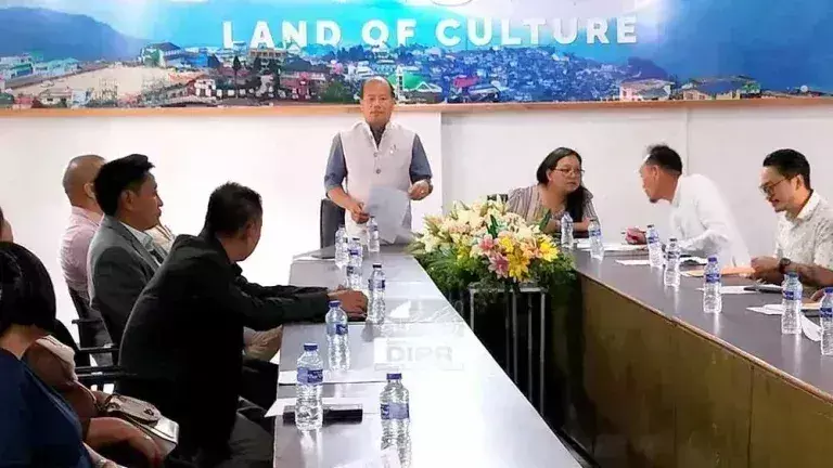 Nagaland : तुएनसांग डीपीडीबी की बैठक आयोजित Nagaland : तुएनसांग डीपीडीबी की बैठक आयोजित