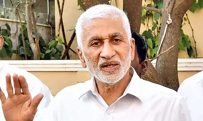 पूर्व सांसद विजयसाई रेड्डी को SIT का नोटिस पूर्व सांसद विजयसाई रेड्डी को SIT का नोटिस