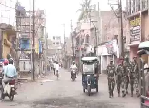 Murshidabad: वक्फ अधिनियम विरोध हिंसा के बाद सामान्य स्थिति बहाल, बल तैनात Murshidabad: वक्फ अधिनियम विरोध हिंसा के बाद सामान्य स्थिति बहाल, बल तैनात