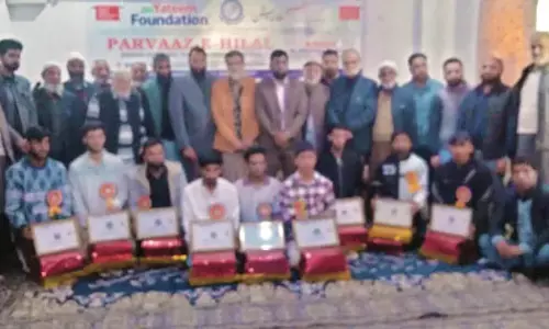 जम्मू-कश्मीर यतीम फाउंडेशन ने 9 बैत-उल-हिलाल विद्वानों को विदाई दी