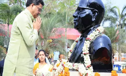 अंबेडकर के आदर्श राज्य की कल्याणकारी नीतियों को प्रेरित करते रहेंगे: Tripura Saha