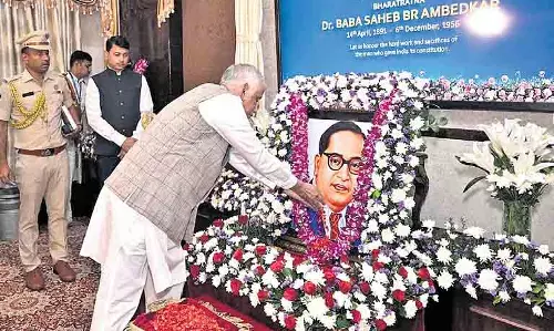 Andhra के राज्यपाल ने अंबेडकर की प्रशंसा की