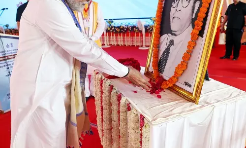 BJP ने मोदी के दौरे के लिए अंबेडकर जयंती की तारीख क्यों चुनी BJP ने मोदी के दौरे के लिए अंबेडकर जयंती की तारीख क्यों चुनी