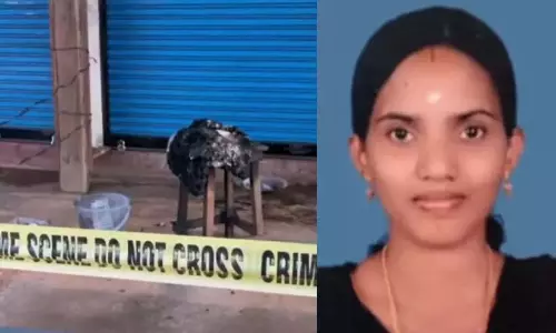 Tamil Nadu में महिला ने थिनर डालकर खुद को आग लगा ली