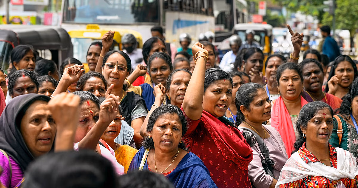 Asha कार्यकर्ता 65वें दिन भी डटी रहीं, वेतन वृद्धि तक जारी रहेंगी हड़ताल