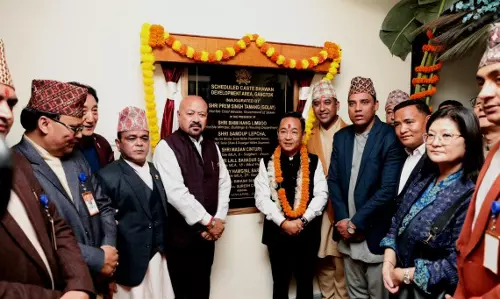 Sikkim : मुख्यमंत्री ने गंगटोक में अनुसूचित जाति भवन का उद्घाटन किया