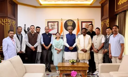 भाजपा Sikkim ने राज्यपाल को स्थापना दिवस का प्रस्ताव सौंपा