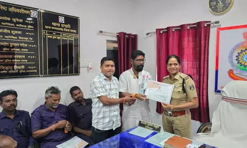 सामुदायिक सहयोग करने वाले नागरिक हुए सम्मानित