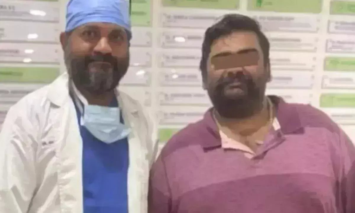 बैरिएट्रिक सर्जरी के बाद 160 किलो वजन वाले 35 वर्षीय व्यक्ति का वजन 48 किलो कम हुआ