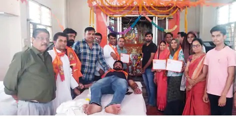 Bhilwara: श्री सिद्धेश्वर बालाजी मंदिर में हुआ रक्तदान शिविर आयोजित, 27 यूनिट रक्त संग्रहित