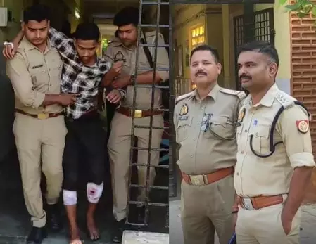 पुलिस के साथ मुठभेड़ में बदमाश के दोनों पैरों में लगी गोली, डबल मर्डर केस का मुख्य आरोपी घायल पुलिस के साथ मुठभेड़ में बदमाश के दोनों पैरों में लगी गोली, डबल मर्डर केस का मुख्य आरोपी घायल