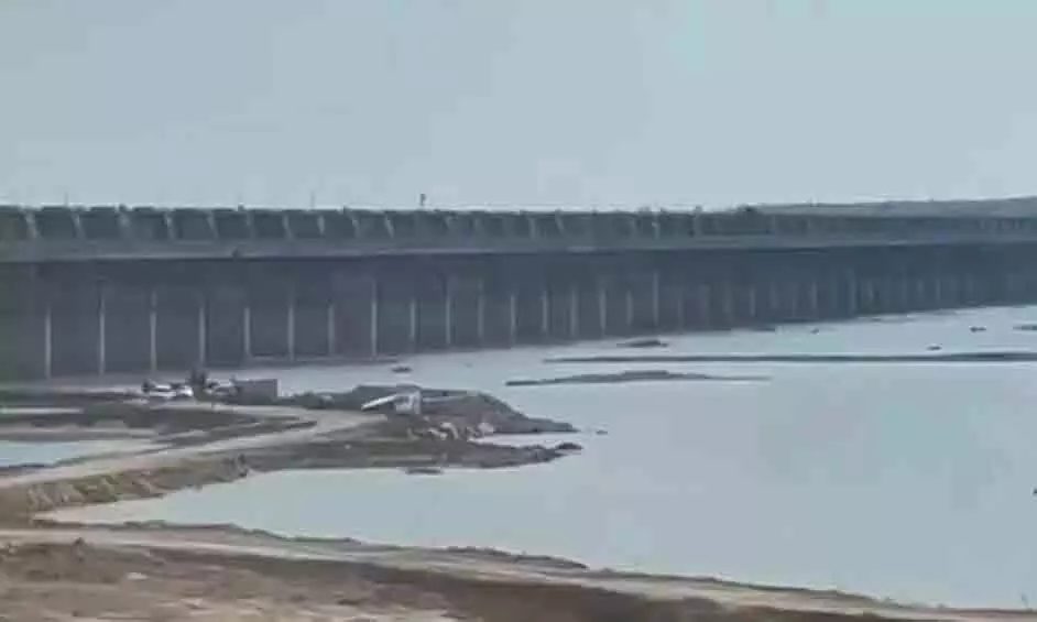 Telangana: राज्य कालेश्वरम में सरस्वती पुष्करलु के लिए तैयार हो गया Telangana: राज्य कालेश्वरम में सरस्वती पुष्करलु के लिए तैयार हो गया