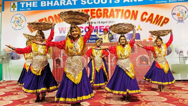 Haryana : चौटाला में राष्ट्रीय एकता शिविर का समापन Haryana : चौटाला में राष्ट्रीय एकता शिविर का समापन