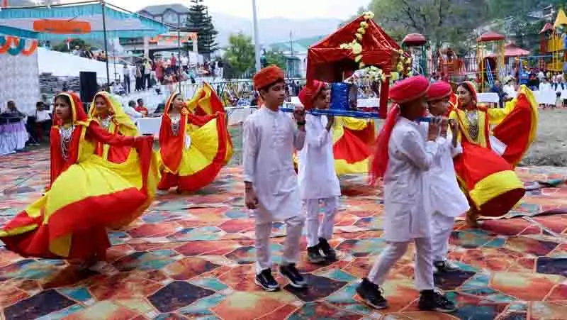 स्थानीय देवताओं की भव्य शोभायात्रा के साथ Mandi में पारंपरिक भ्यूली मेला शुरू स्थानीय देवताओं की भव्य शोभायात्रा के साथ Mandi में पारंपरिक भ्यूली मेला शुरू