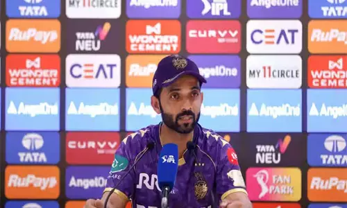 KKR के कप्तान अजिंक्य रहाणे ने टीम पर भरोसा जताया कि वे चीजों को बदल देंगे KKR के कप्तान अजिंक्य रहाणे ने टीम पर भरोसा जताया कि वे चीजों को बदल देंगे