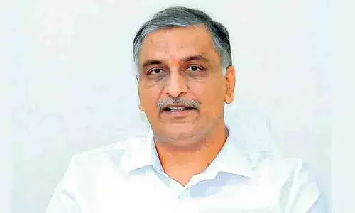 Harish Rao ने तेलंगाना में पेयजल संकट के लिए कांग्रेस सरकार को जिम्मेदार ठहराया Harish Rao ने तेलंगाना में पेयजल संकट के लिए कांग्रेस सरकार को जिम्मेदार ठहराया