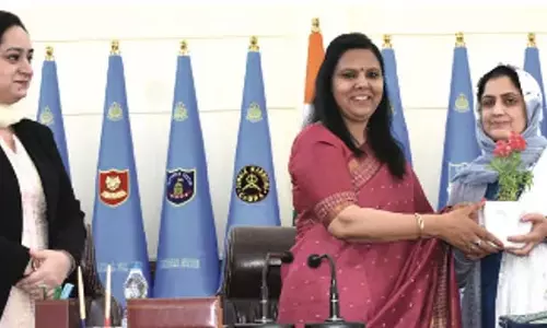 GC CRPF श्रीनगर में महिला स्वास्थ्य पर व्याख्यान आयोजित