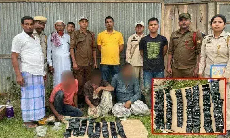 Assam: श्रीभूमि पुलिस ने 16,000 याबा टैबलेट जब्त किए, तीन गिरफ्तार
