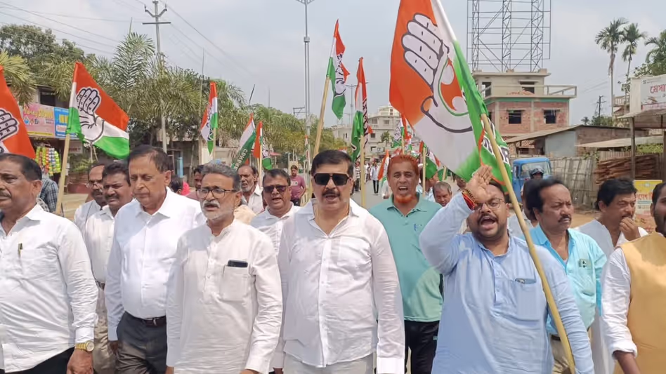 Tripura कांग्रेस ने ईडी की कार्रवाई की निंदा की, इसे भाजपा की चुनाव ध्यान भटकाने की रणनीति बताया