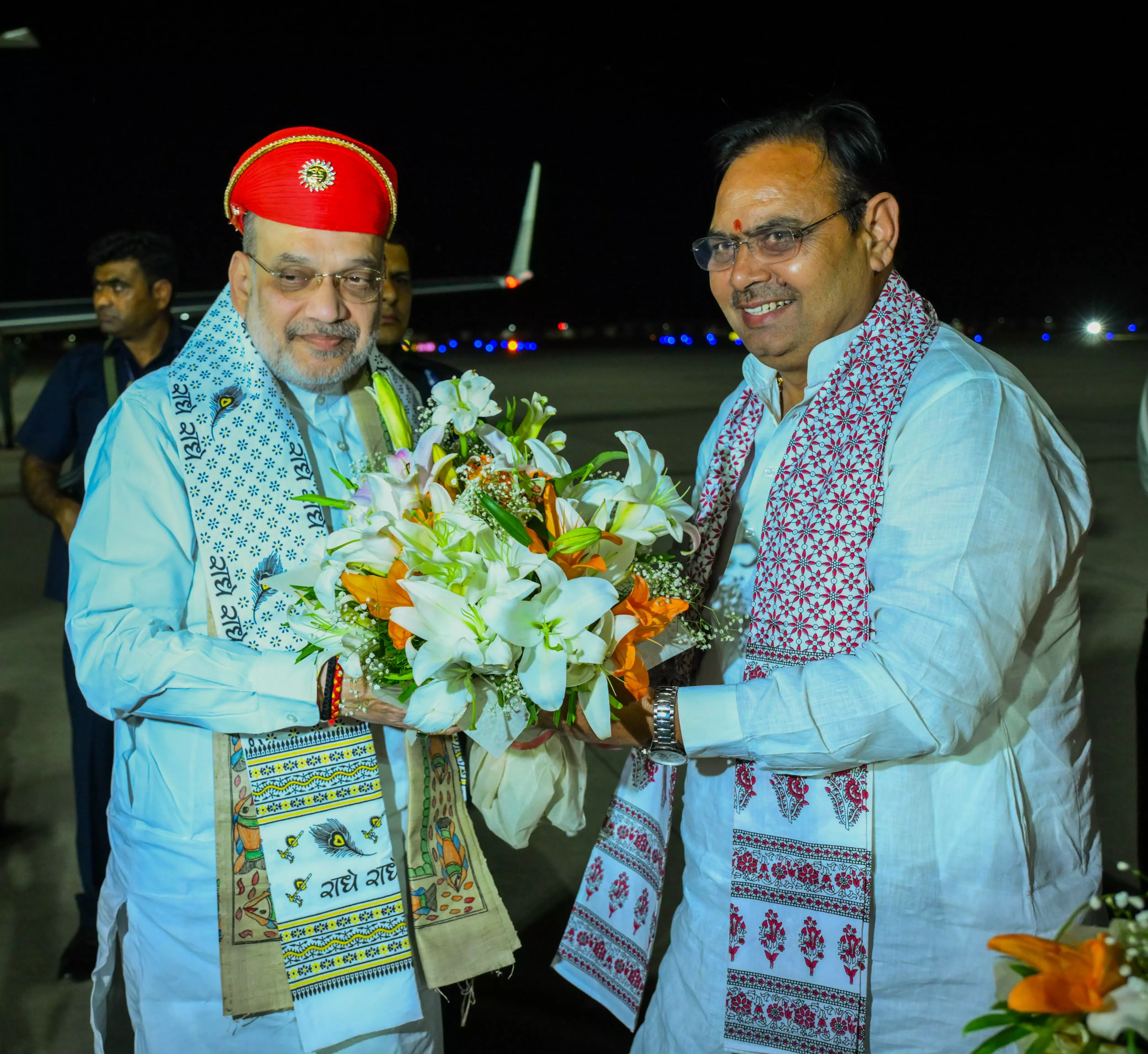 Jaipur: मुख्यमंत्री भजनलाल शर्मा ने डबोक एयरपोर्ट पर केन्द्रीय मंत्री अमित शाह का किया स्वागत Jaipur: मुख्यमंत्री भजनलाल शर्मा ने डबोक एयरपोर्ट पर केन्द्रीय मंत्री अमित शाह का किया स्वागत