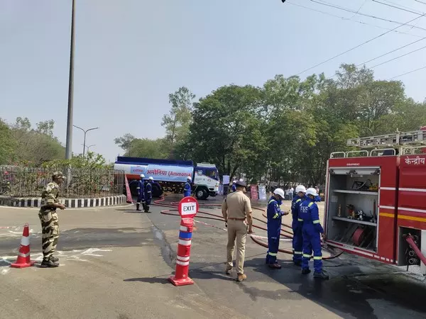 Bhopal में रासायनिक आपदा से निपटने के लिए मॉक ड्रिल का आयोजन किया गया Bhopal में रासायनिक आपदा से निपटने के लिए मॉक ड्रिल का आयोजन किया गया