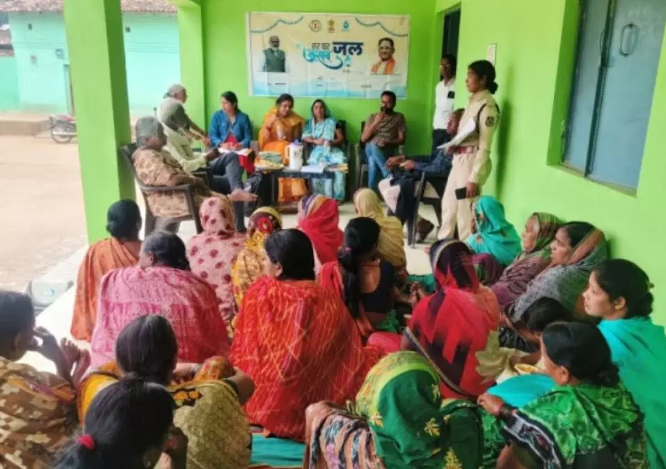 ग्रीन गांव गबोद बना जल संपन्न ग्रीन गांव गबोद बना जल संपन्न