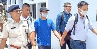Manipur: एनआईए की जमानत के बाद मार्क हाओकिप को नए मामले में फिर से गिरफ्तार किया गया Manipur: एनआईए की जमानत के बाद मार्क हाओकिप को नए मामले में फिर से गिरफ्तार किया गया