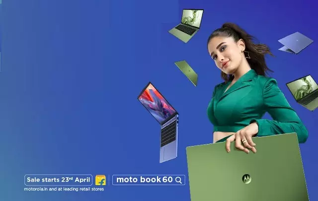 Motorola ने भारत में लॉन्च किया मोटो पैड 60 प्रो टैबलेट के साथ मोटो बुक 60 लैपटॉप Motorola ने भारत में लॉन्च किया मोटो पैड 60 प्रो टैबलेट के साथ मोटो बुक 60 लैपटॉप