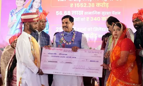 MP : मुख्यमंत्री ने प्रत्येक ब्लॉक के एक गांव को वृंदावन गांव के रूप में विकसित करने की घोषणा की MP : मुख्यमंत्री ने प्रत्येक ब्लॉक के एक गांव को वृंदावन गांव के रूप में विकसित करने की घोषणा की