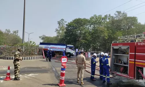 Bhopal में रासायनिक आपदा से निपटने के लिए मॉक ड्रिल का आयोजन किया गया