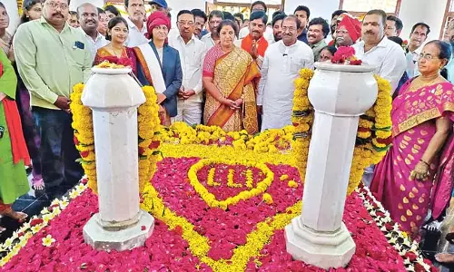सांसद ने वीरेशलिंगम मेमोरियल पार्क के विकास के लिए 30 लाख रुपये दिए